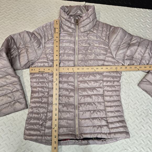 Jason Wu Lightweight Puffer Jacket Womens Medium Rose Light Pink Designer Logo - Picture 9 of 11